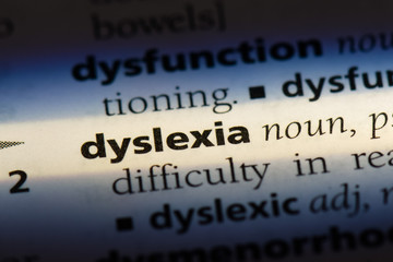 Canvas Print -  dyslexia