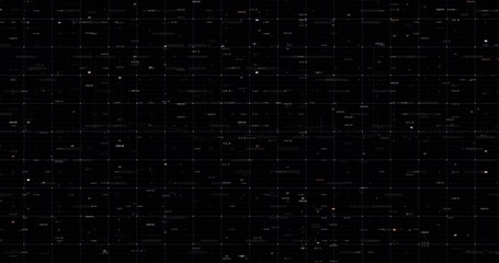 Wall Mural - abstract digital data background, 3d rendering