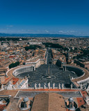 Fototapeta Miasto - Vatican museum Rome, Italy