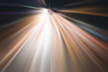Abstract Acceleration Speed Motion Blurred Light Background