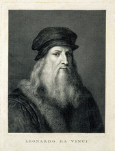 Portrait Of Leonardo Da Vinci