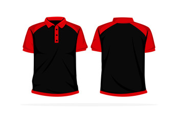 Polo Shirt Template Mock up