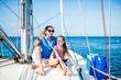 © TravelPhotoBloggers - Family on board of sailing yacht