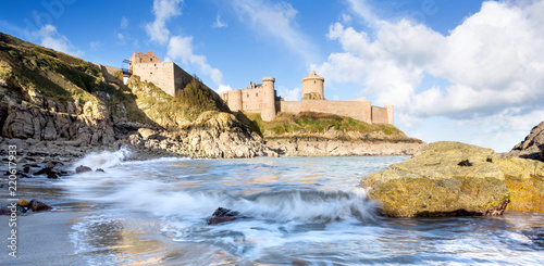 Fotomural Fort La Latte in Britanny, France