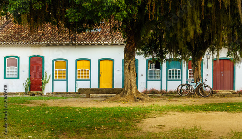 Paraty is one of the first cities in Brazil where the portuguese left their f...