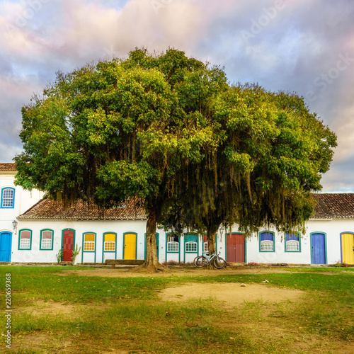 Paraty is one of the first cities in Brazil where the portuguese left their f...