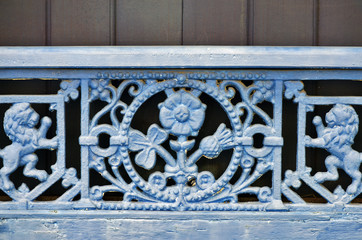 Detail of window of ancient residence