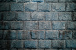 © avtk - dark blue stone wall