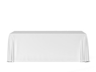 Tradeshow tablecloth mockup