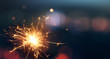 © phive2015 - Sparkler with bokeh light background
