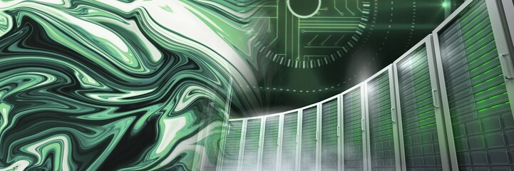 Poster - Computer servers and technology information interface transition
