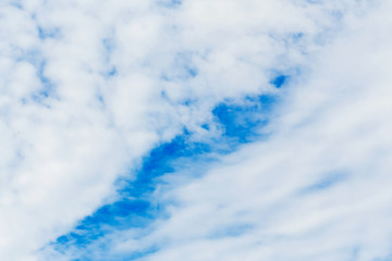 Poster - blue sky with cloud