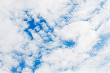 Poster - blue sky with cloud