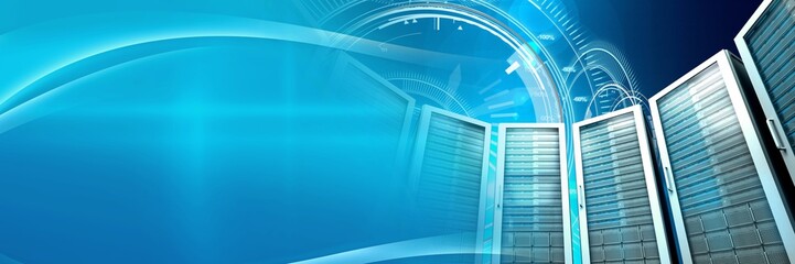 Poster - Computer servers and technology information interface transition