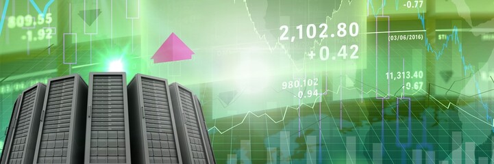 Poster - Computer servers and technology information interface transition