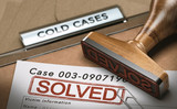 Fototapeta  - Cold Case Solved, File Closed