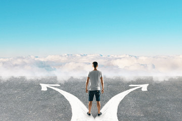 Poster - Different direction and way concept