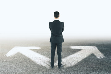 Poster - Different direction and choice concept