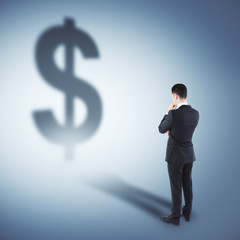 Aufkleber - Rich and investment concept