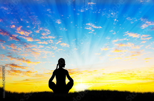 meditacion en el campo