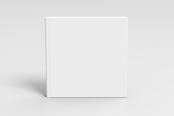 Wall Mural - square blank book cover mockup