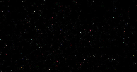 Wall Mural - fireworks on a black background