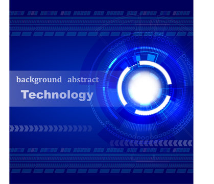 abstract background, technology, blue