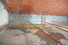 Damp Attic With Serious Problems Of Humidity And Infiltrations F