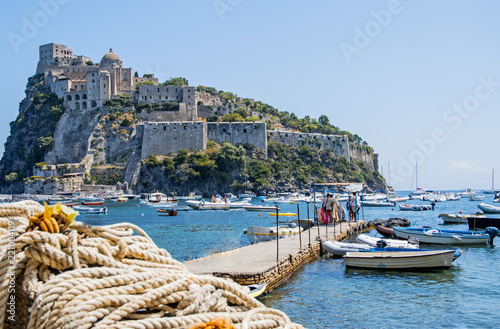 Fotografía Ancient castle near Ischia island