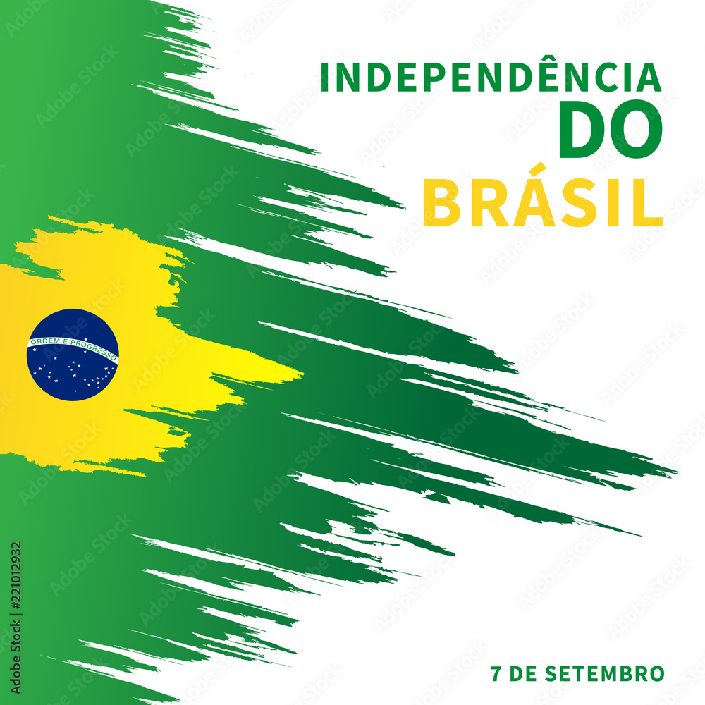 7 de setembro independencia do brasil, Illustration Independence Day of ...
