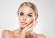 © Utkamandarinka - Healthy skin beauty blonde hair woman cosmetic concept