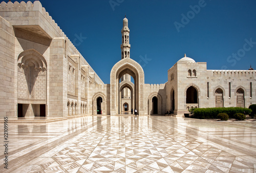 Fotografía Sultan Qaboos Grand Mosque. Sultanate of Oman.