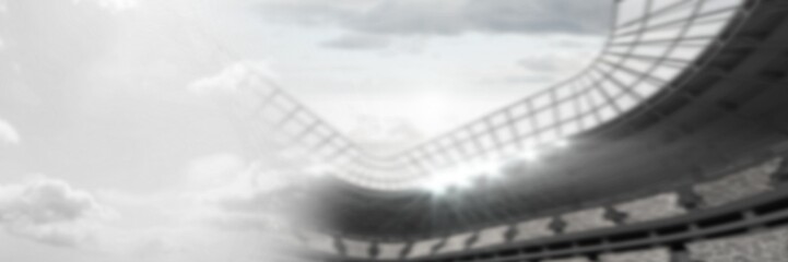 Poster - Football stadium with transition