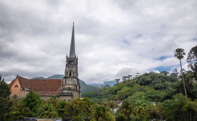 Sticker - Petropolis Cathedral of Saint Peter of Alcantara  - Petropolis, Rio de Janeiro, Brasil