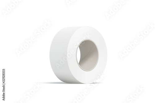 Download Blank white adhesive tape mockup, stand isolated, 3d ...