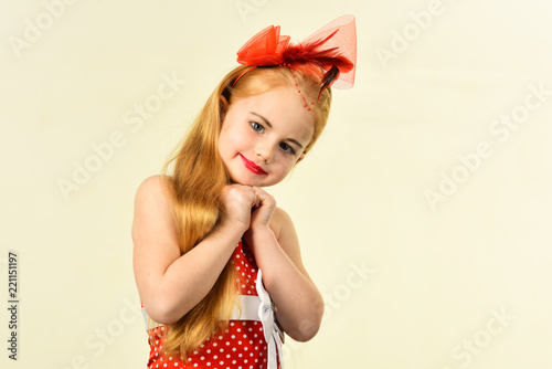 retro look for baby girl