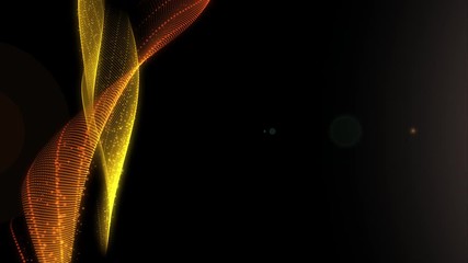 Poster - Twist Landscape Plasma Moving Particle Form Motion Background	