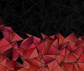 Triangular 3d, modern background