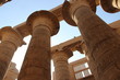 Säulenhalle in Karnak-Tempel in Ägypten