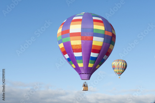 Fotografie, Obraz Globos aerostáticos en Festival de Globos en León Guanajuato