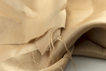 background of brown cloth