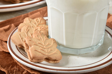 Canvas Print - Maple cream cookies