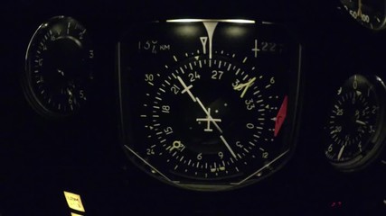 Rotation of the dial of course