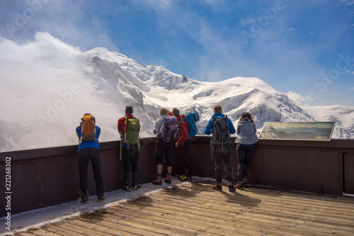 Fotografía Terrace peak Aiguille du Midi