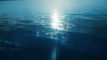 Wall Mural - Ripple on the surface of the water.