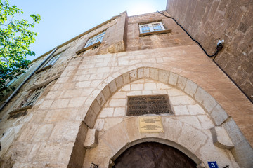 Wall Mural - Exterior view of Meryemana,Virgin Mary,Church in Mardin