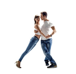 Sticker - couple dancing social danse