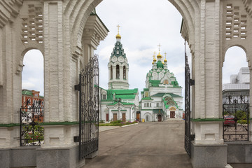 Trinity Church in Yoshkar-Ola. Russia, the Republic of Mari El