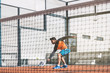 © DavidPrado - Man playing padel