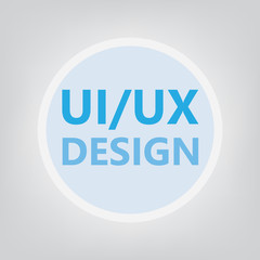 Poster - UI/UX design concept- vector illustration concept- vector illustration